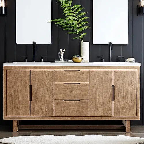 Andy Ahşap Banyo Dolabı