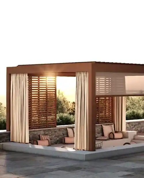 Curvio Ahşap Pergola