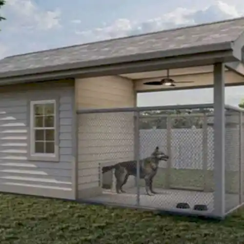 Kennel Ahşap Köpek Kulübesi