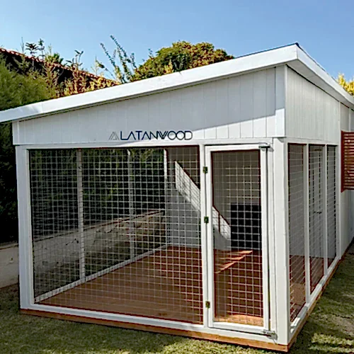 Leia Ahşap Köpek Kulübesi