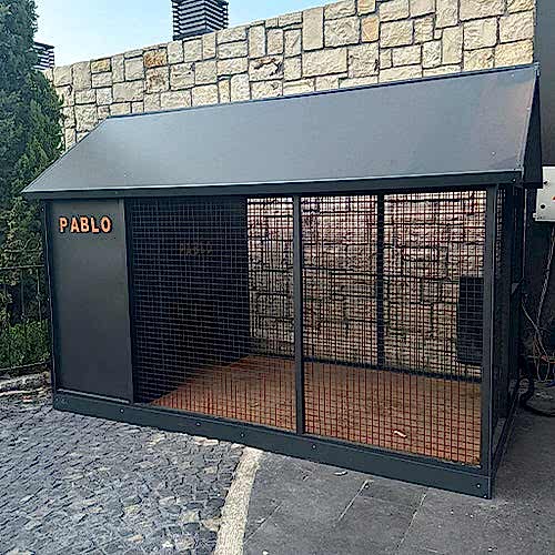 Pablo Metal Köpek Kulübesi