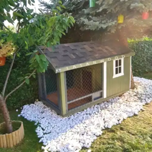 Smartest Ahşap Köpek Kulübesi