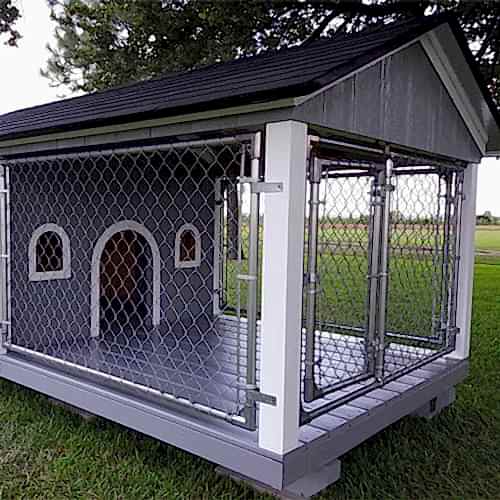 Tame Ahşap Köpek Kulübesi