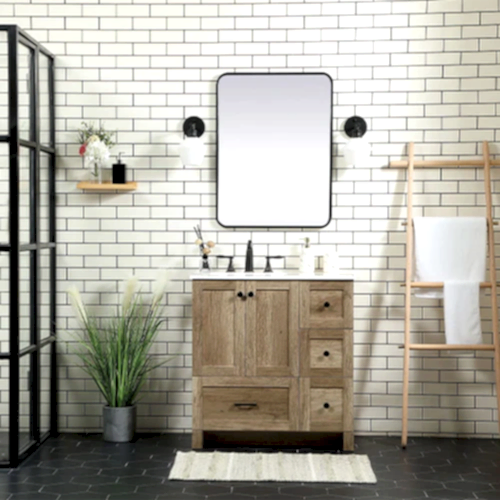Thao Ahşap Banyo Dolabı