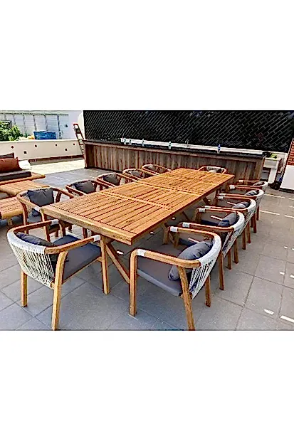Nomad Masif Bahçe Masa Takımı